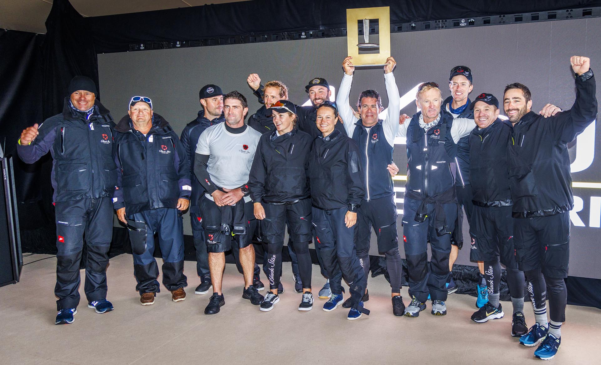 … while the Black Star Sailing RC44 team in third place in the 44Cup Alceadisa Marina will hopefully not be the last time they can celebrate an award.